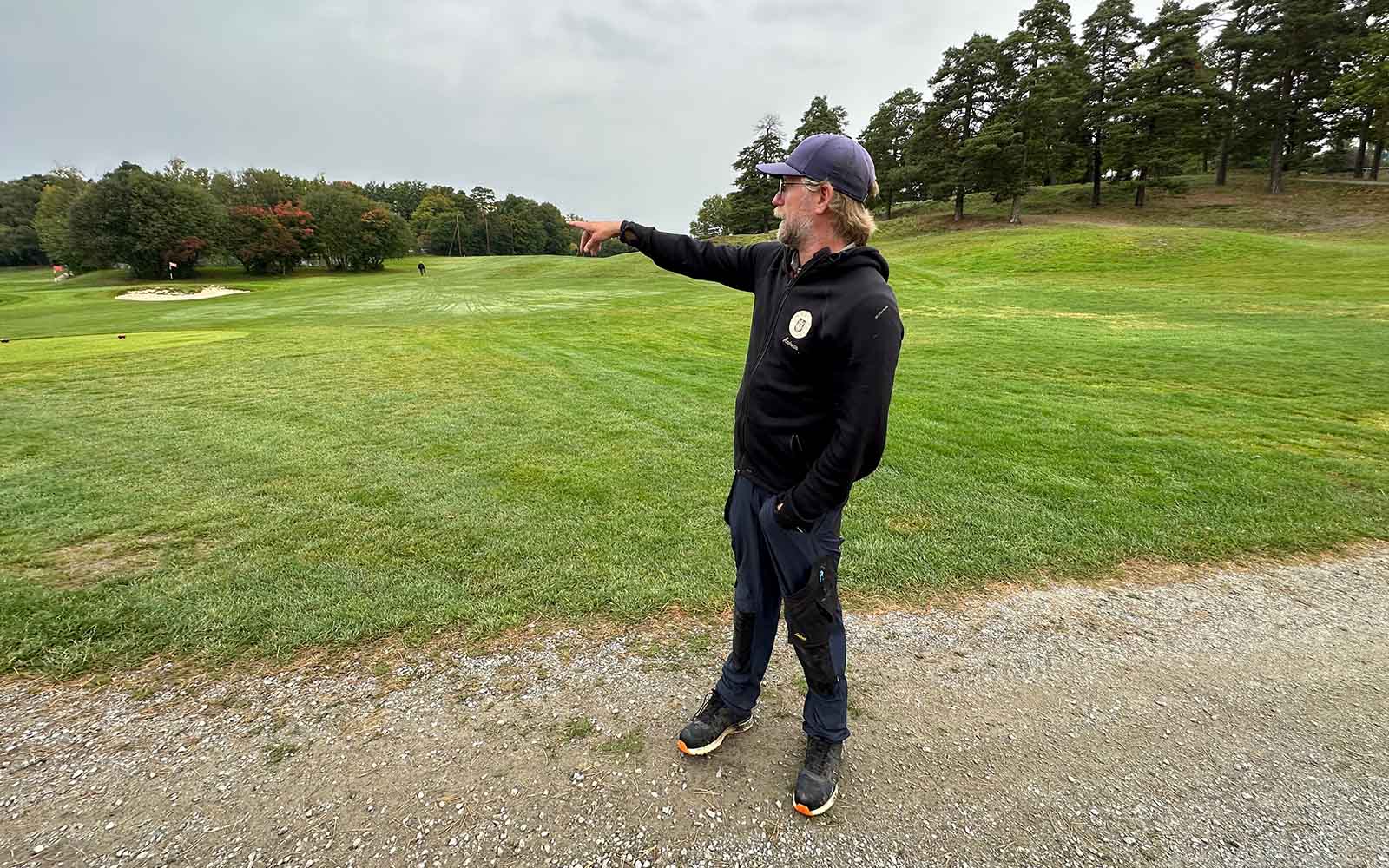 Andreas har full koll på Stockholm Golfklubb