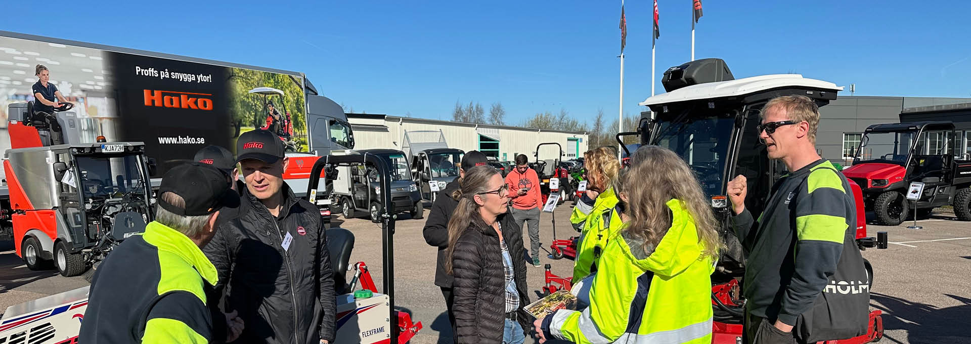 Besökare på Kundevent i Halmstad 2025