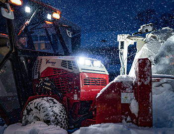 Ventrac snöröjning