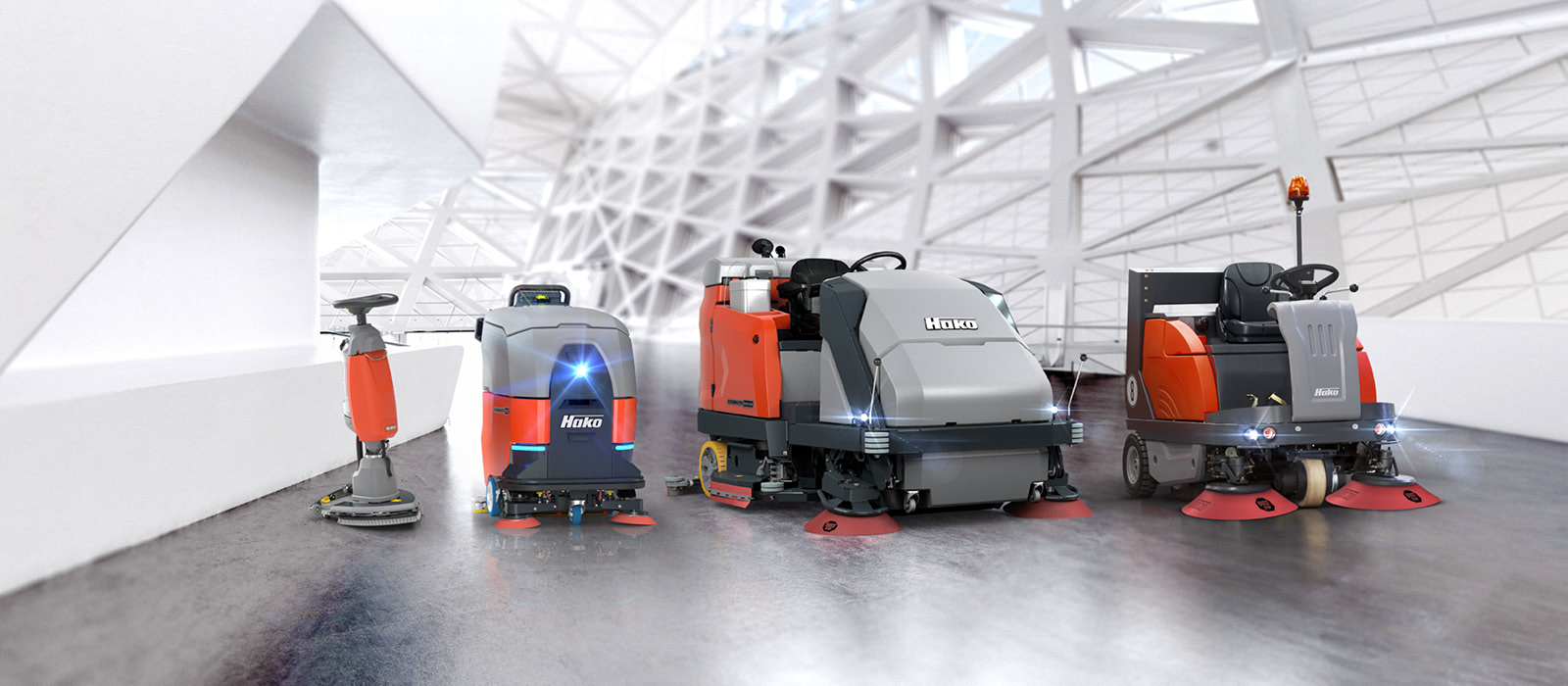 Hako - ett helt utbud av städmaskiner